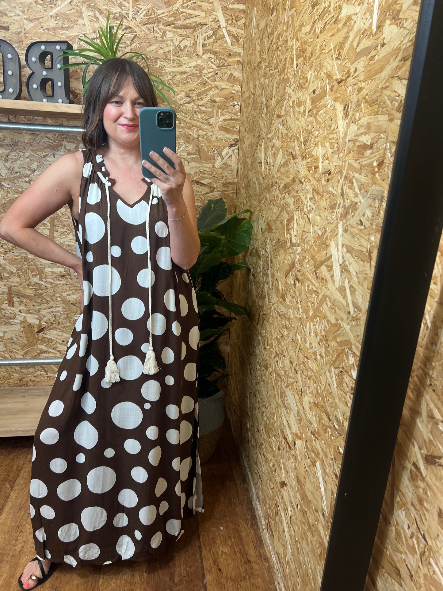 Polka Dot Maxi