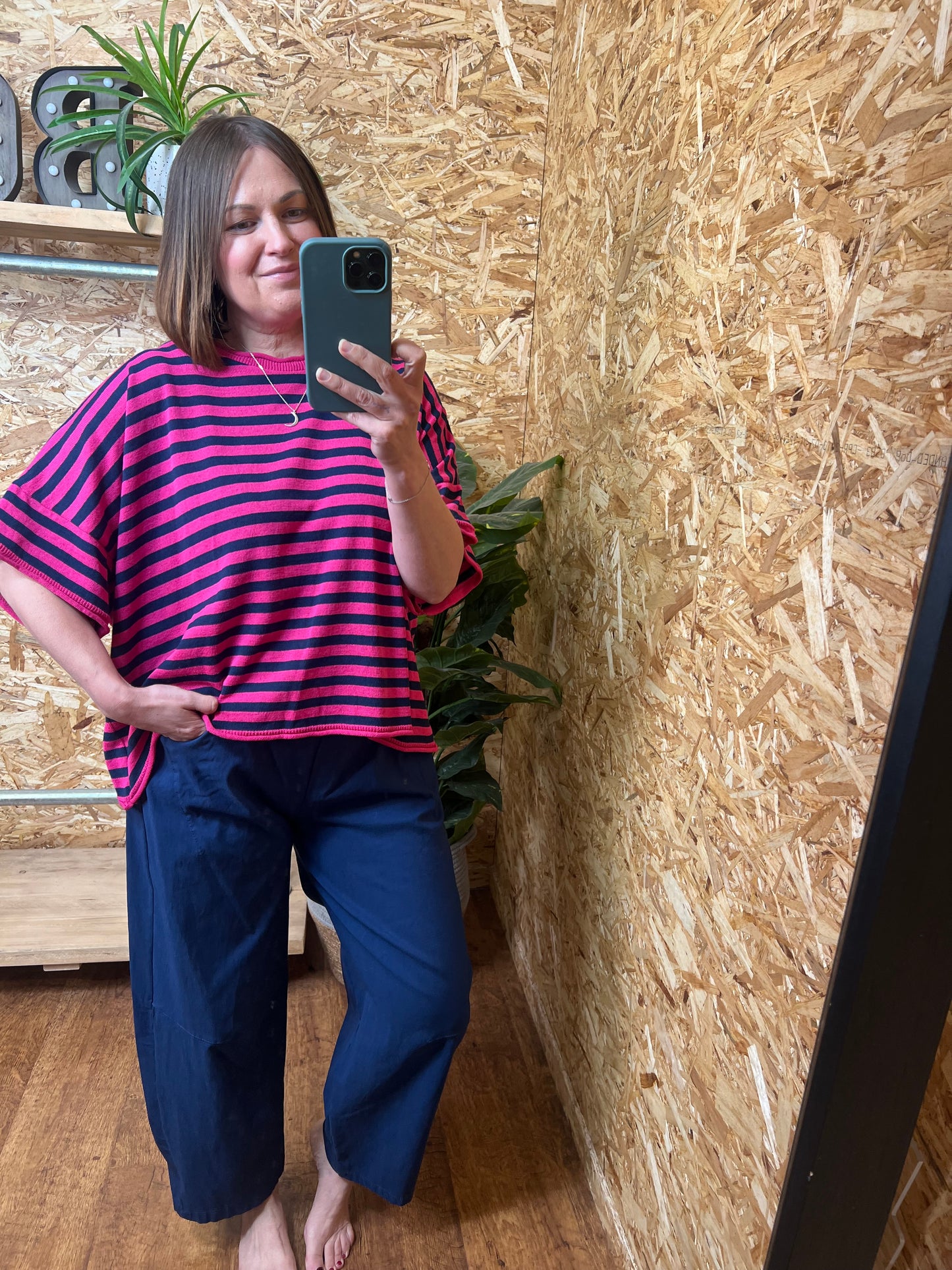 Stripe Fine Knit