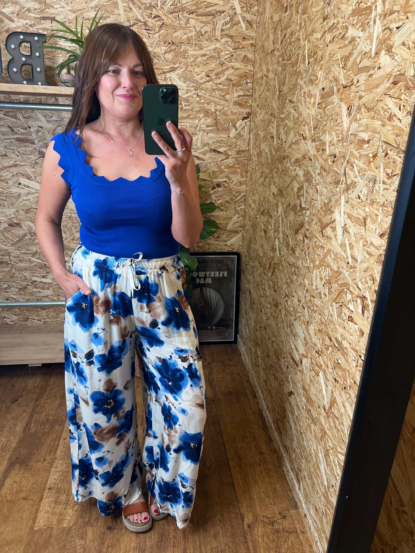 Fleur Wide Leg Trousers