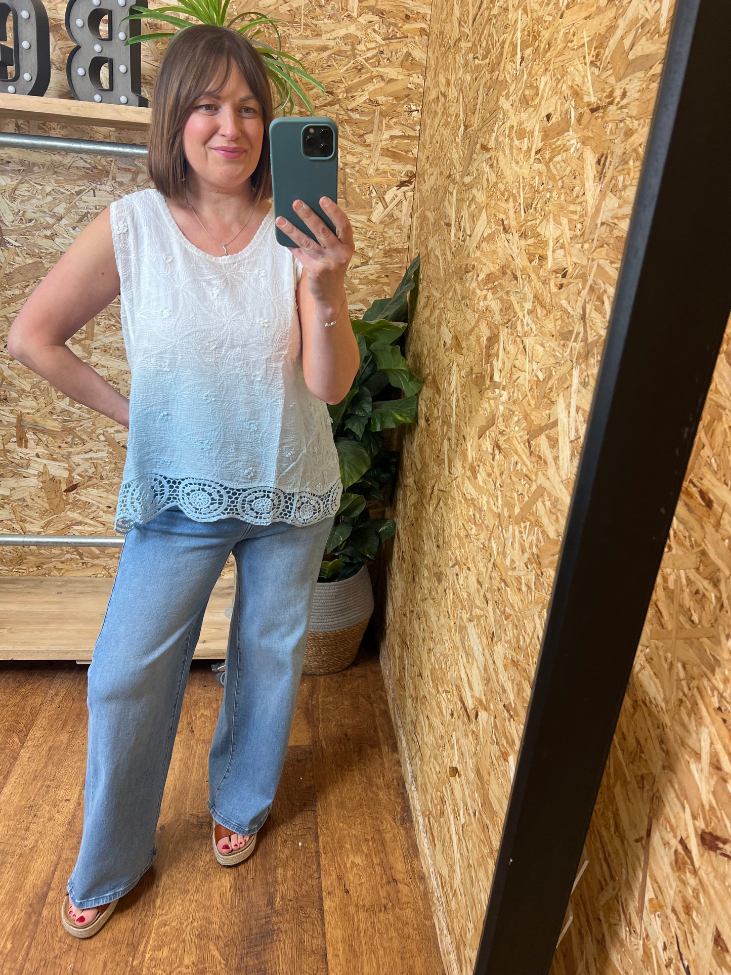 Ombre Crochet Top