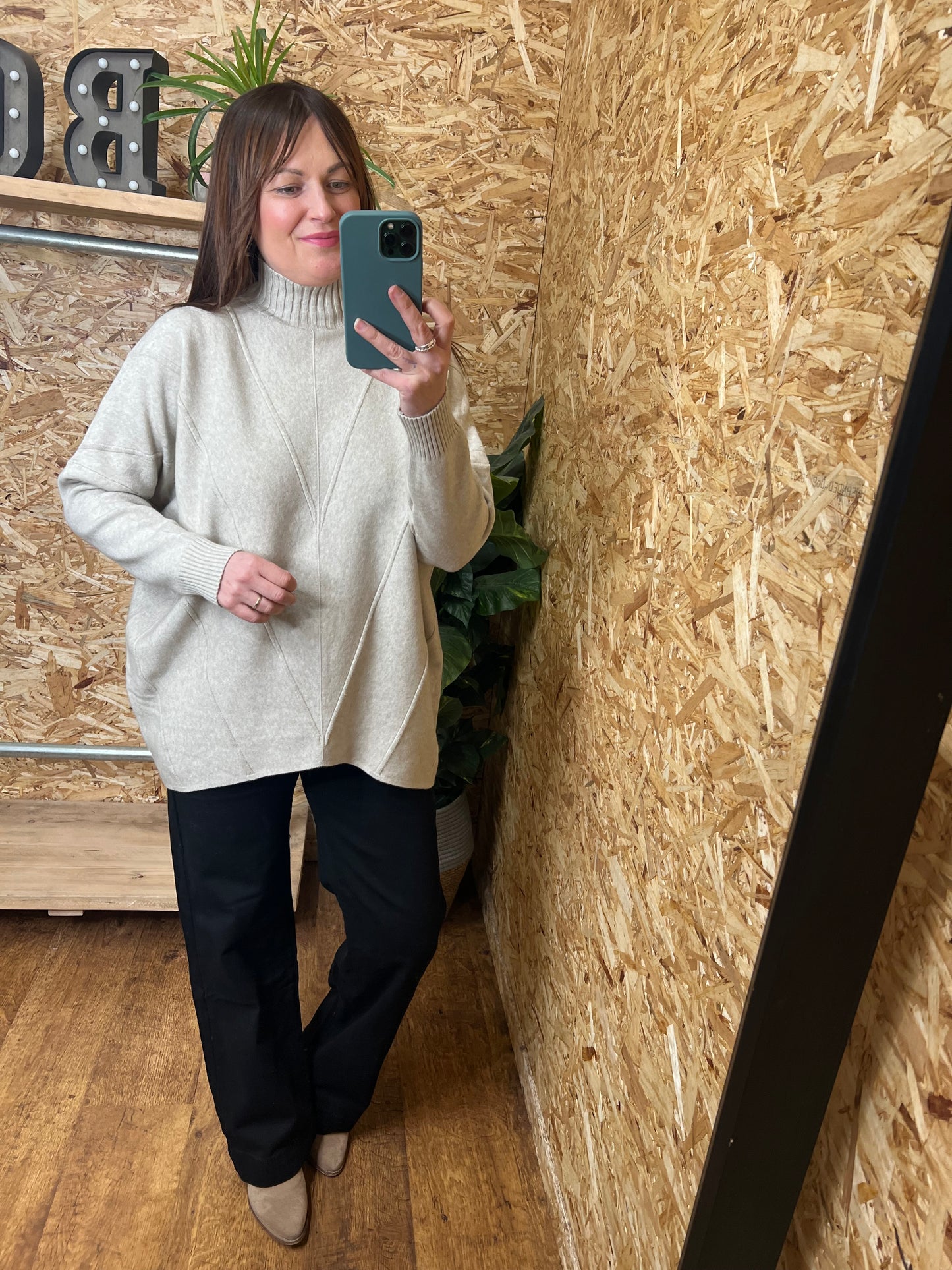 Gold Button Trousers