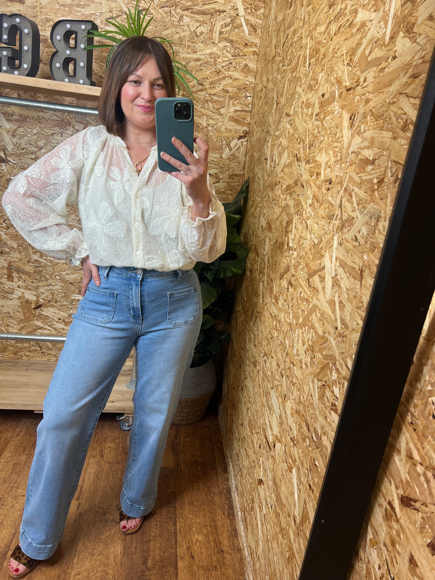 Floral Lace Blouse