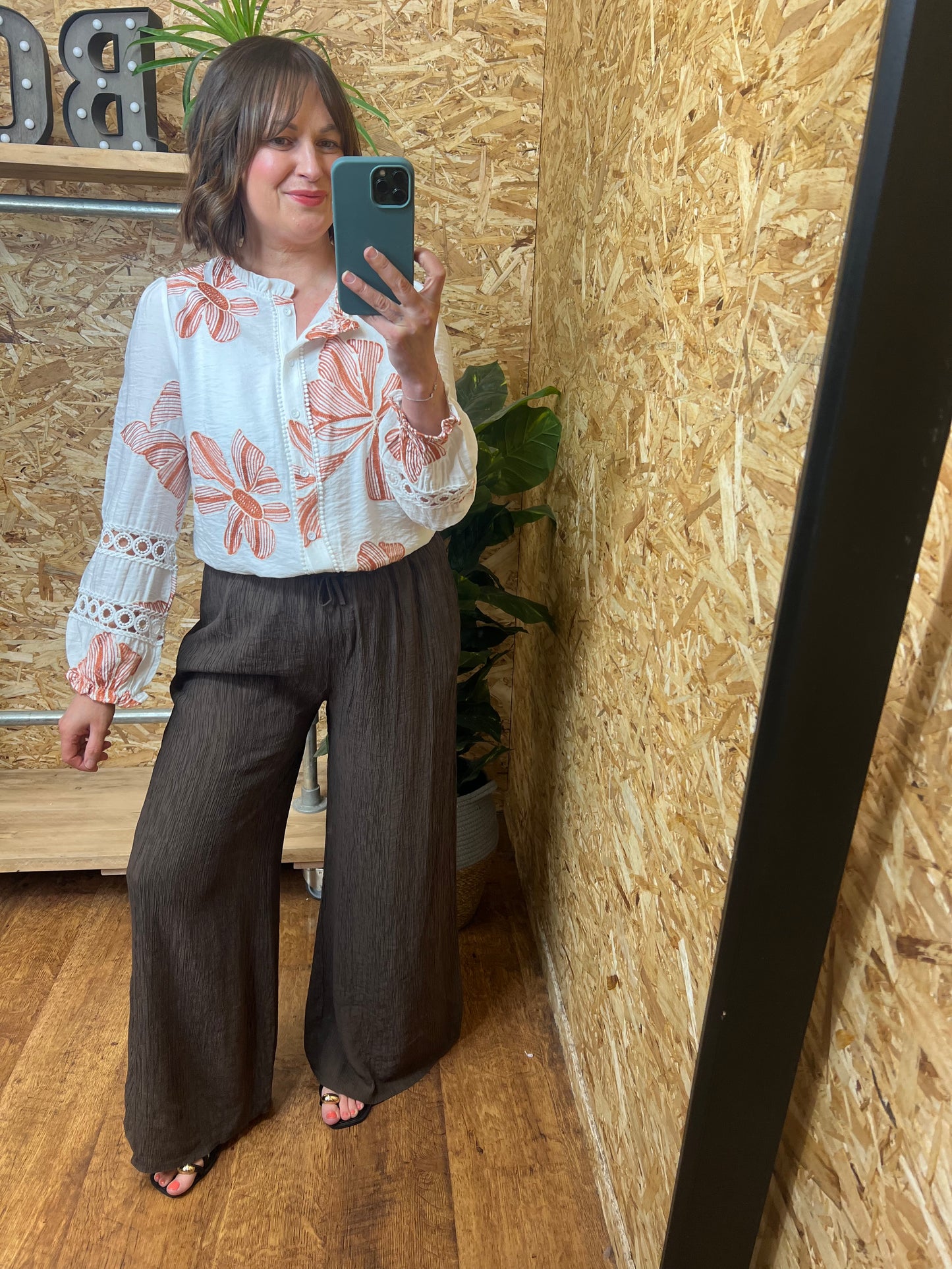 Embroidered Floral Blouse