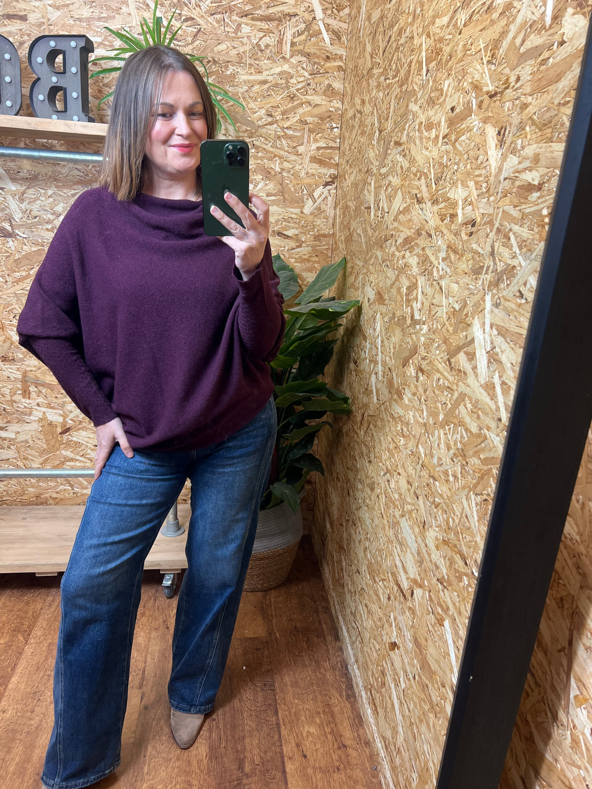 Cleo Asymmetric Knit