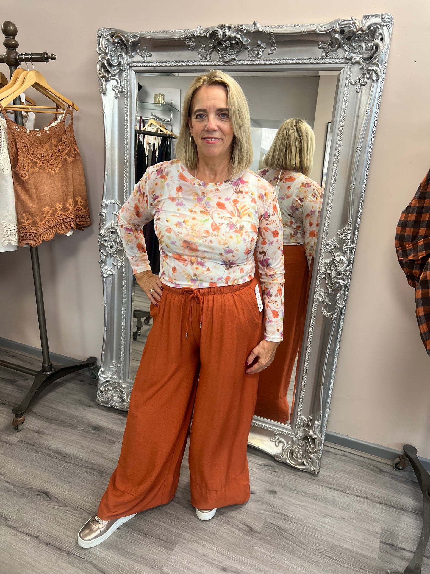 Autumn Floral Mesh