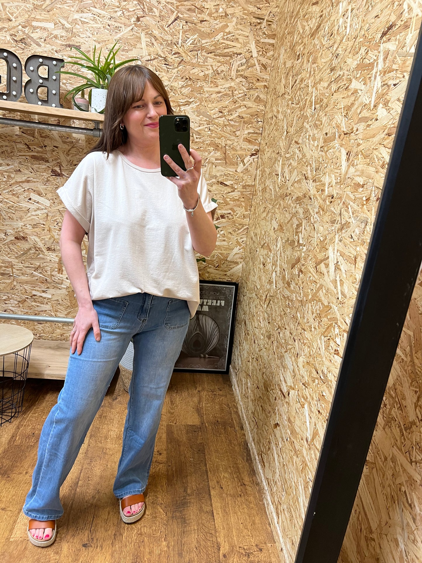 Danni Roll Sleeve Top