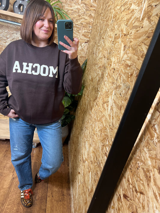 Mocha Sweatshirt Pre Order due 28.03.26
