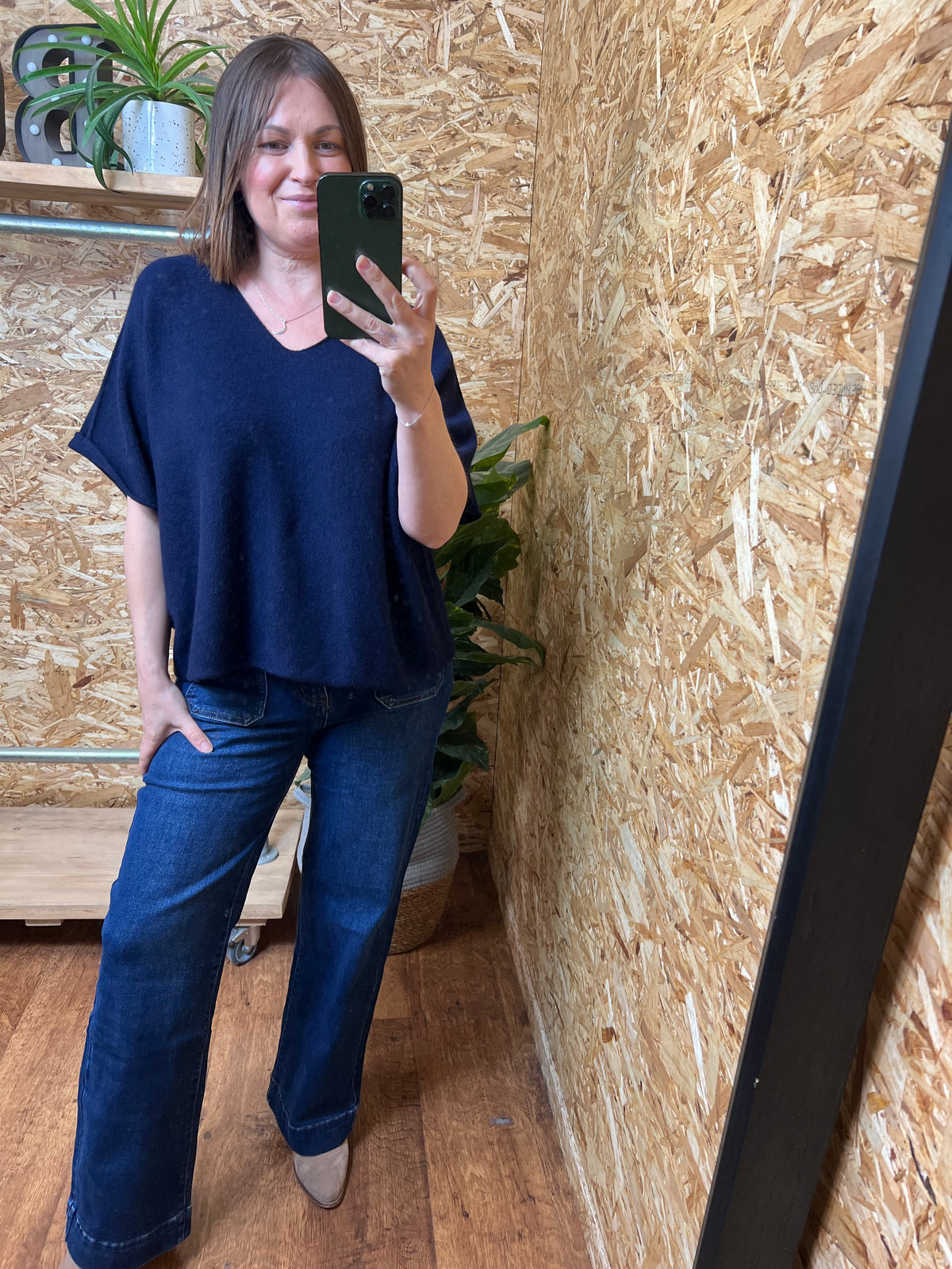 Ella V Neck Knit