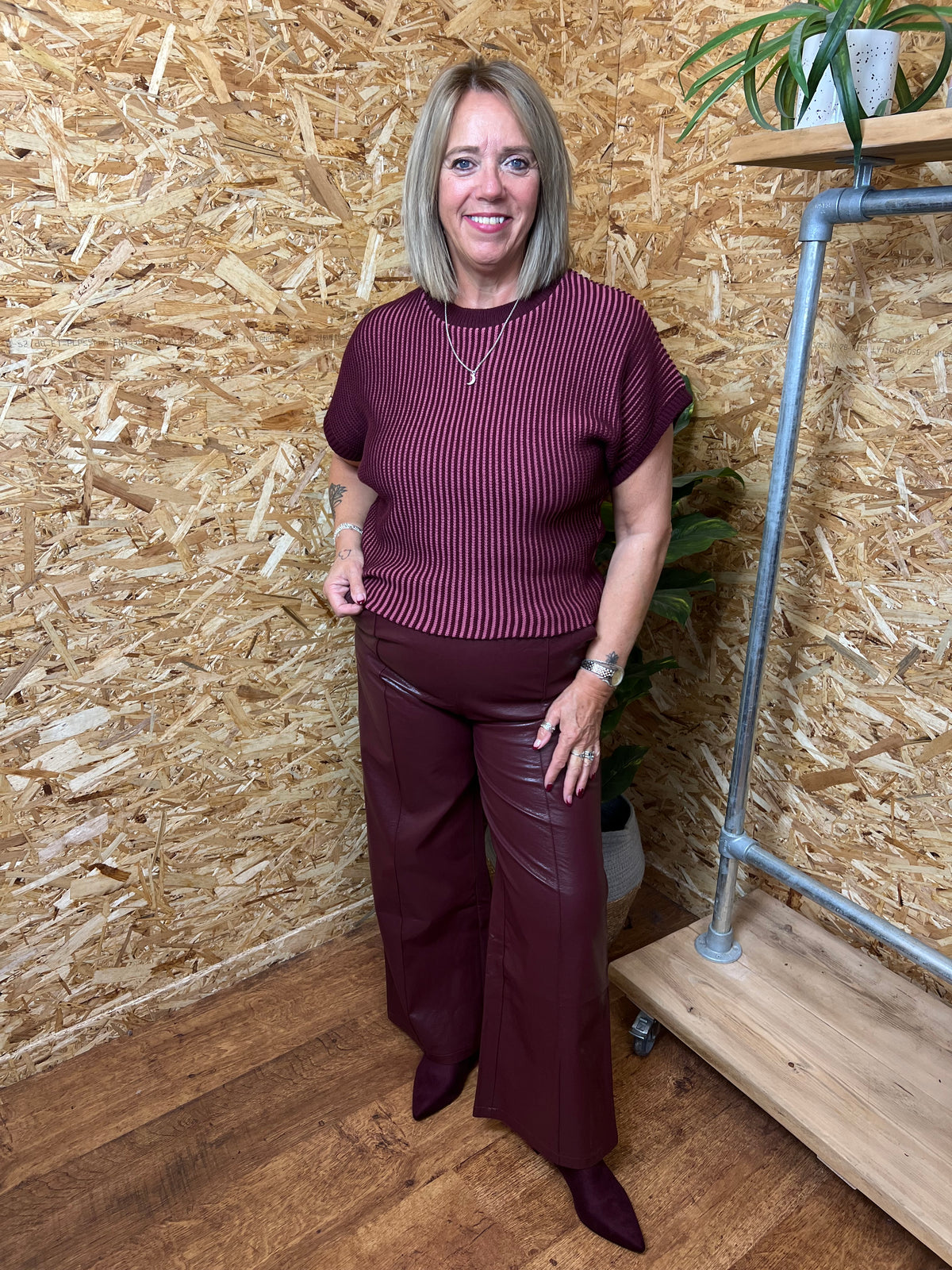 Two Tone Knit