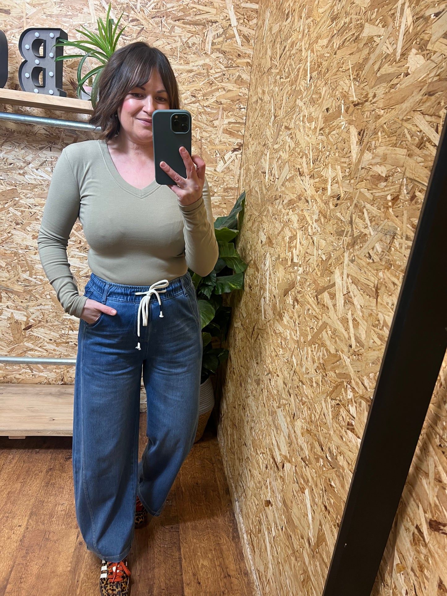 Layering V Neck Top