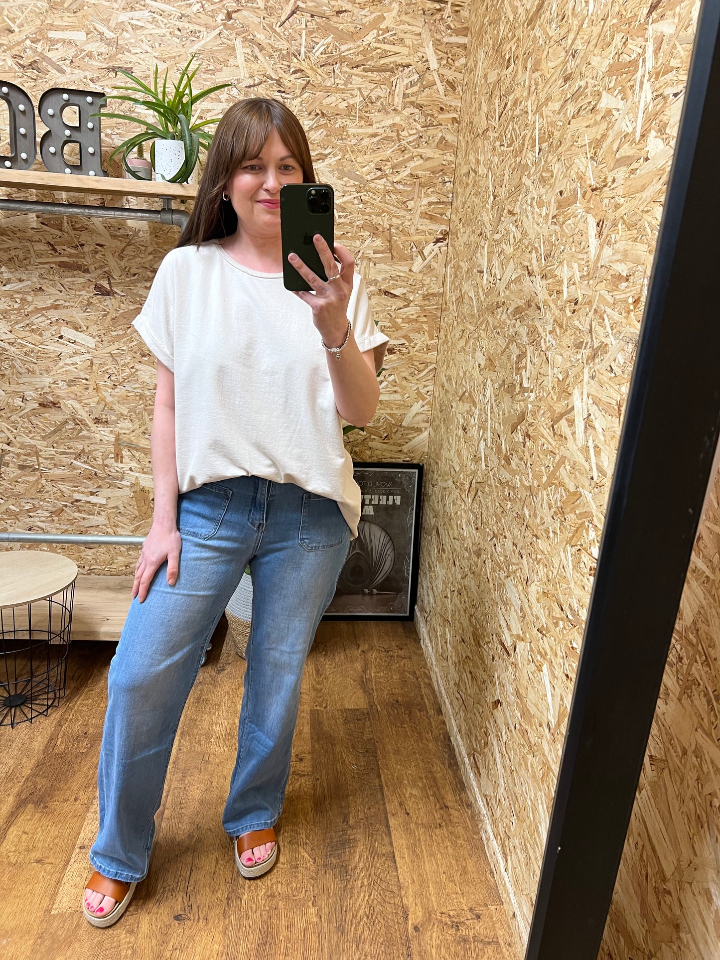 Danni Roll Sleeve Top