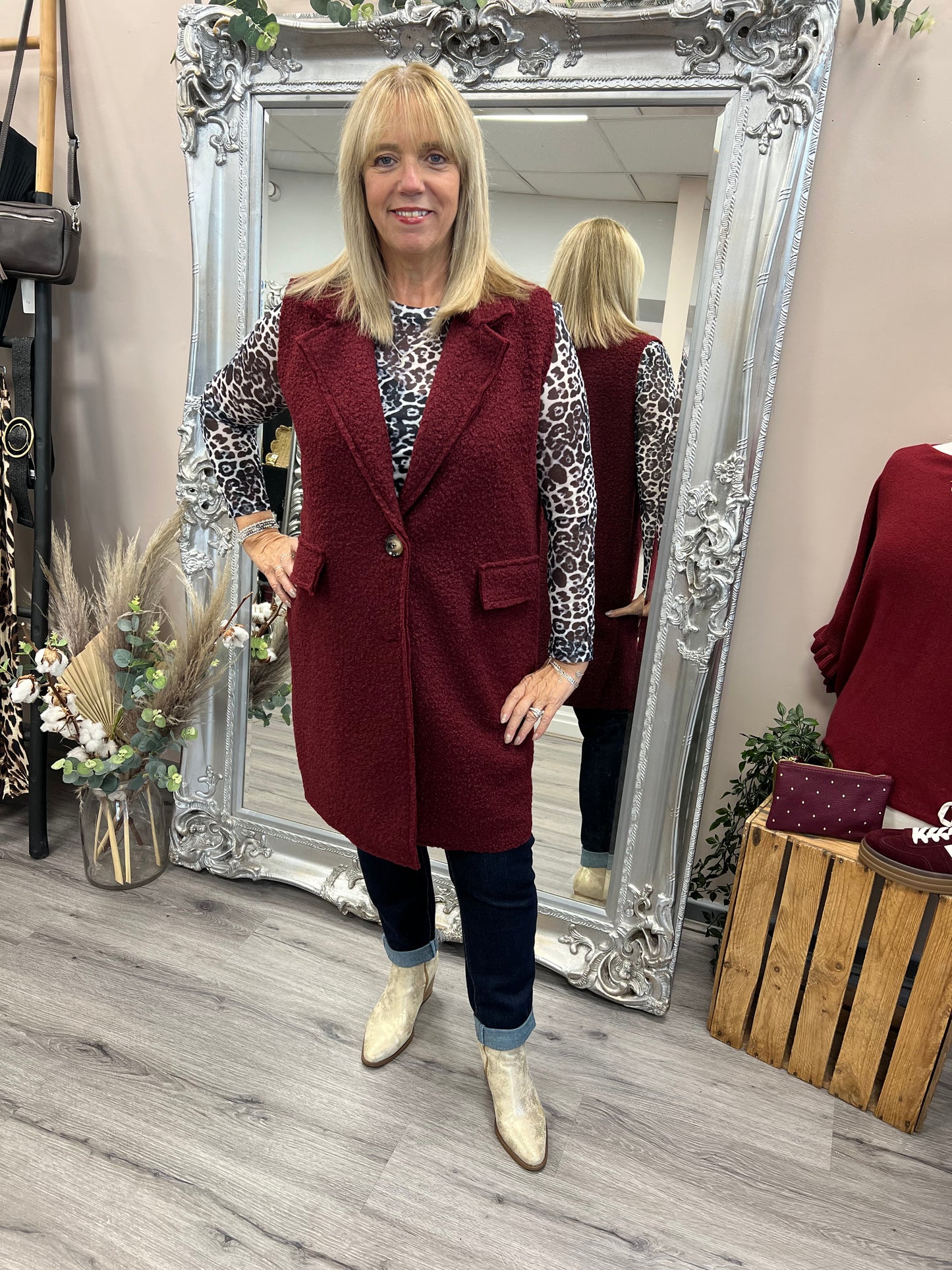 Boucle Long Waistcoat