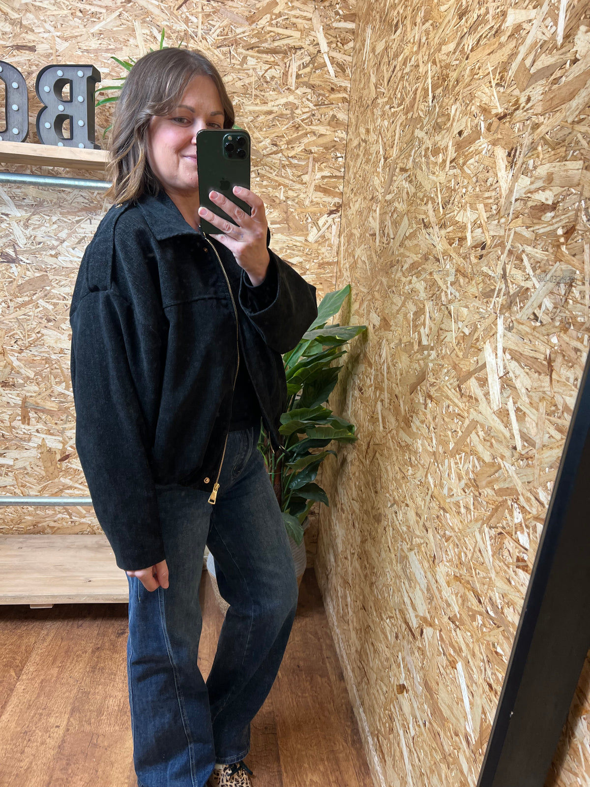 Soft Touch Bomber Jacket
