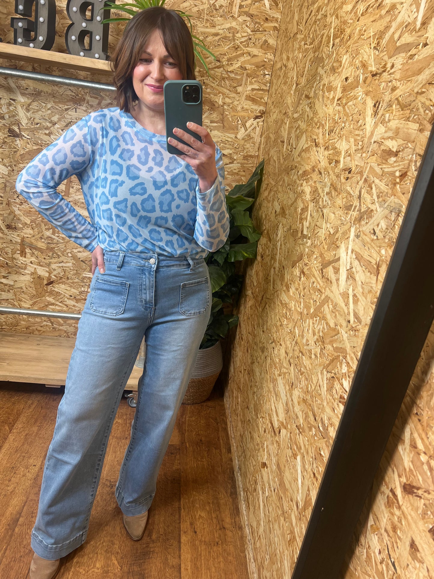 Pocket Front Jeans