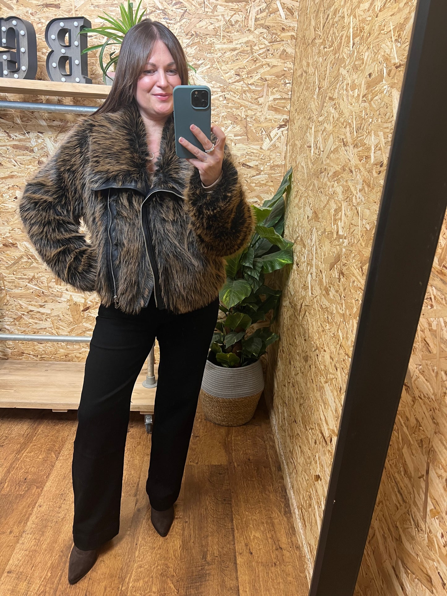 Faux Fur Jacket