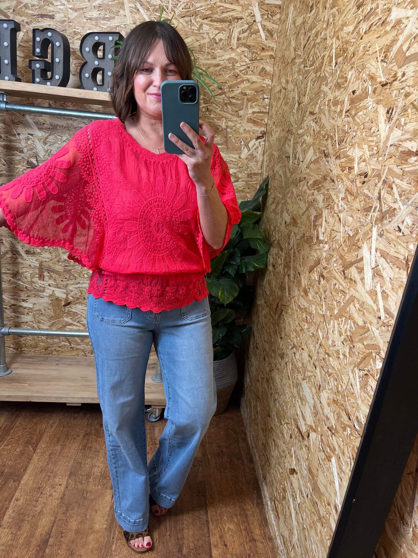 Sunflower Lace Top
