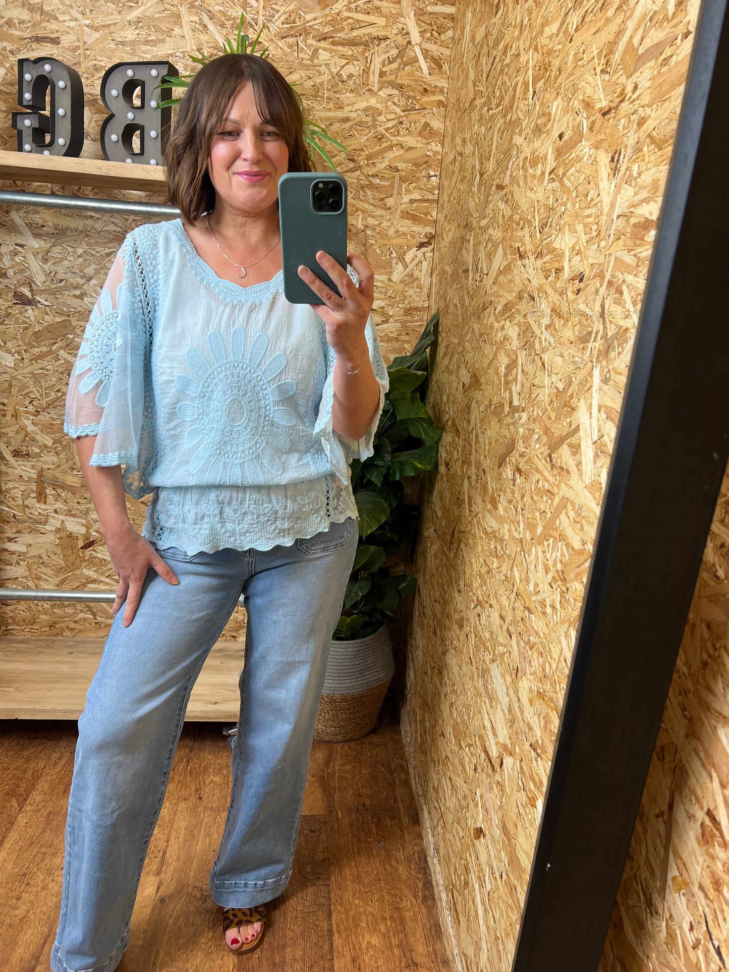 Sunflower Lace Top