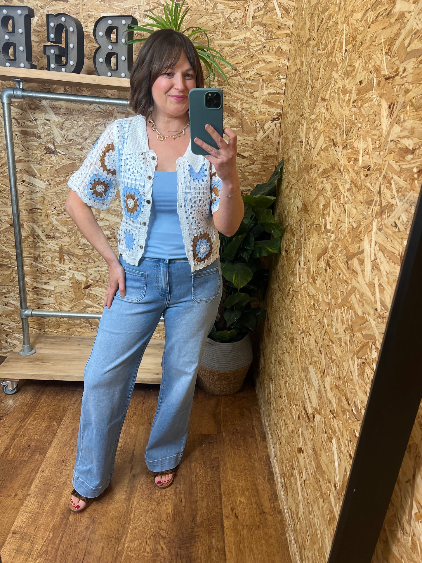 Bonnie Crochet Shirt