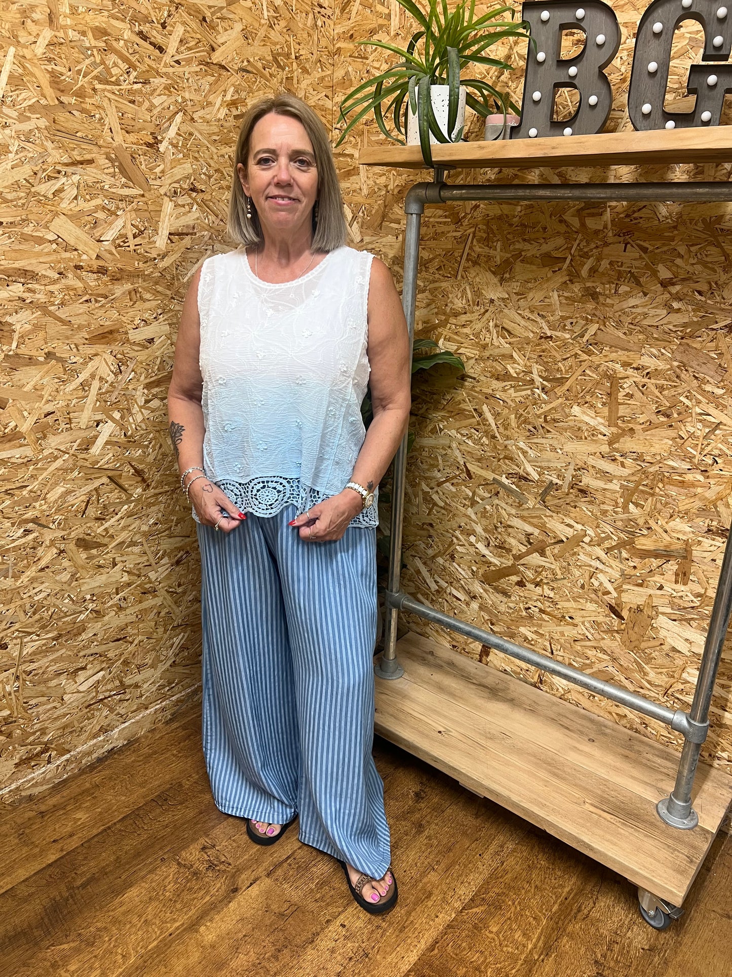 Ombre Crochet Top
