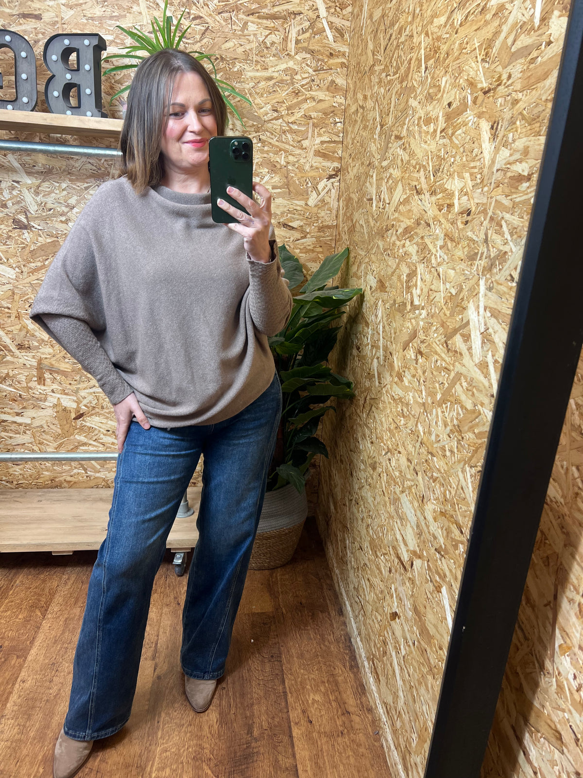 Cleo Asymmetric Knit