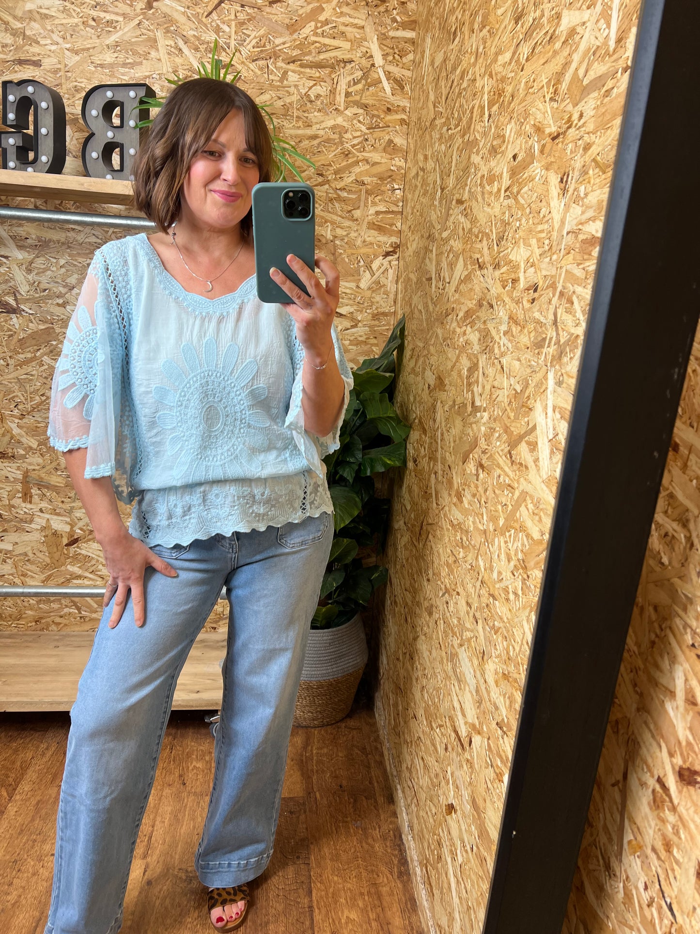 Sunflower Lace Top