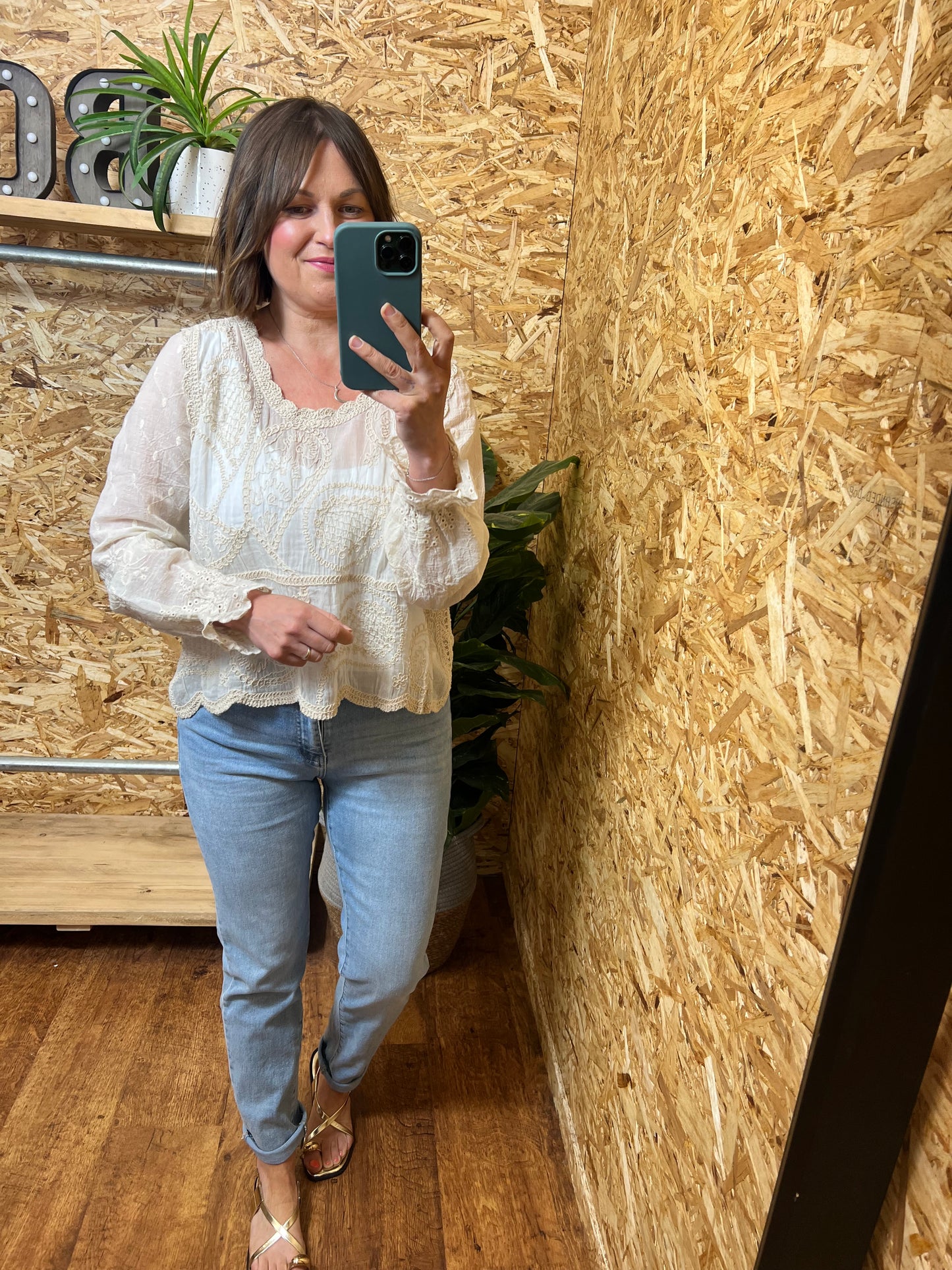 Paisley Crochet Top