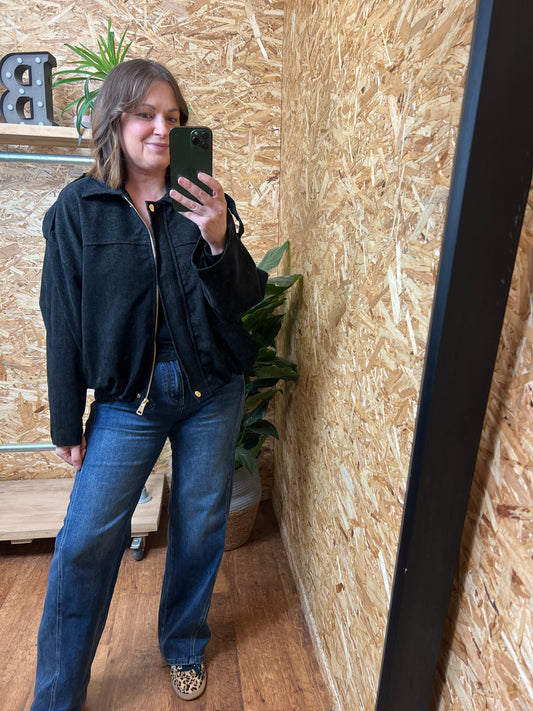 Soft Touch Bomber Jacket
