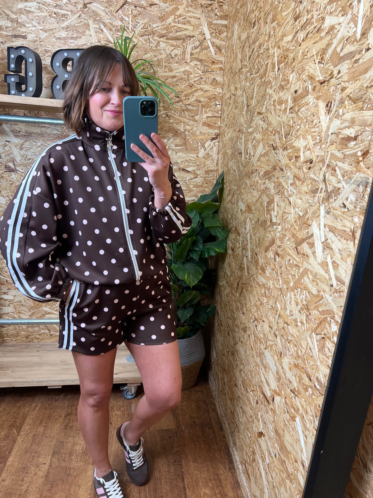 Polka Dot Short Set