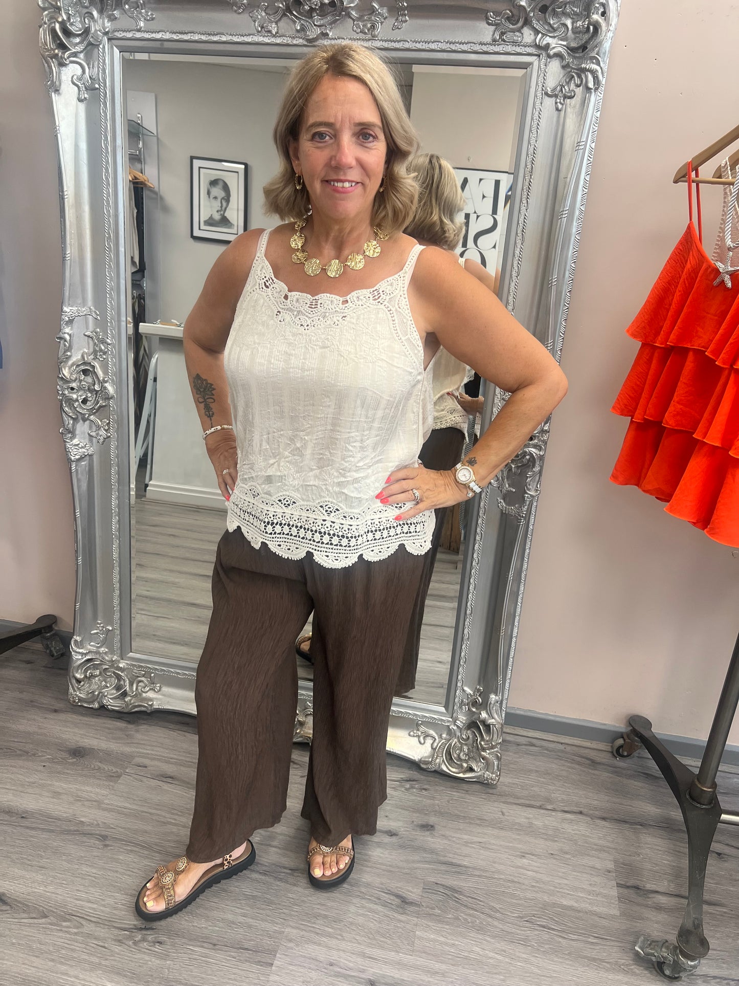 Lace Trim Cami