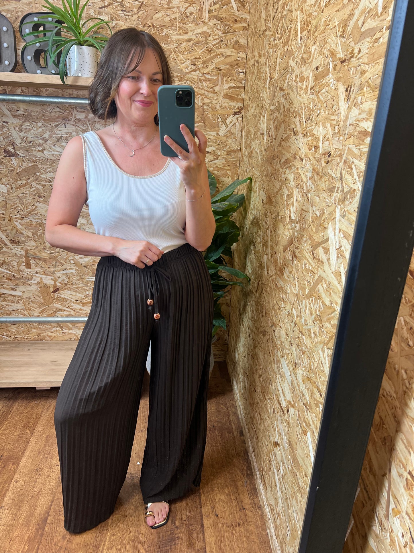 Pleated Trousers