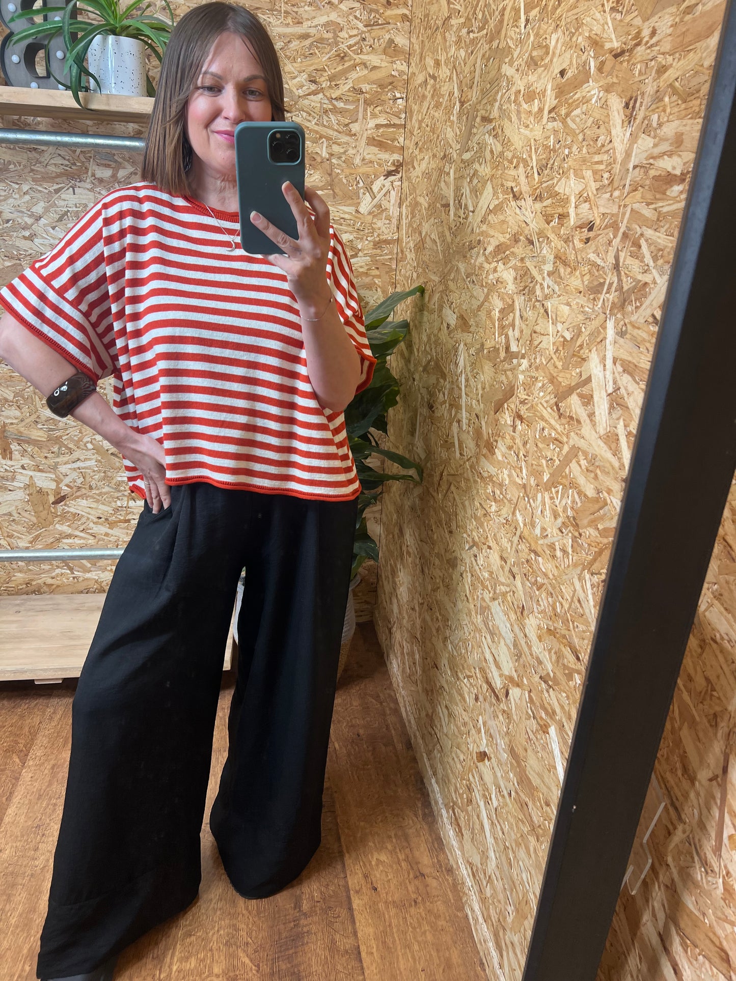 Stripe Fine Knit