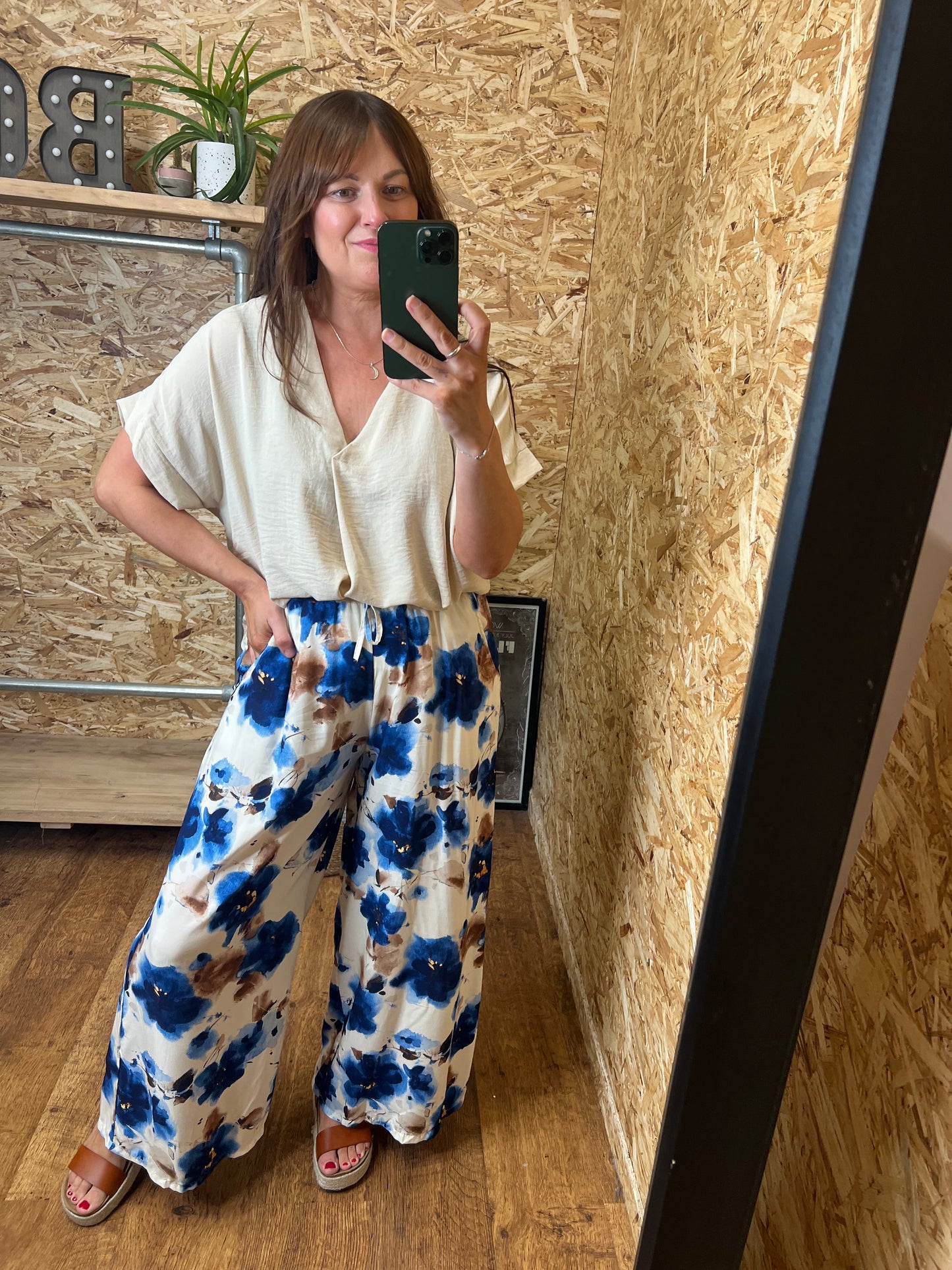 Fleur Wide Leg Trousers