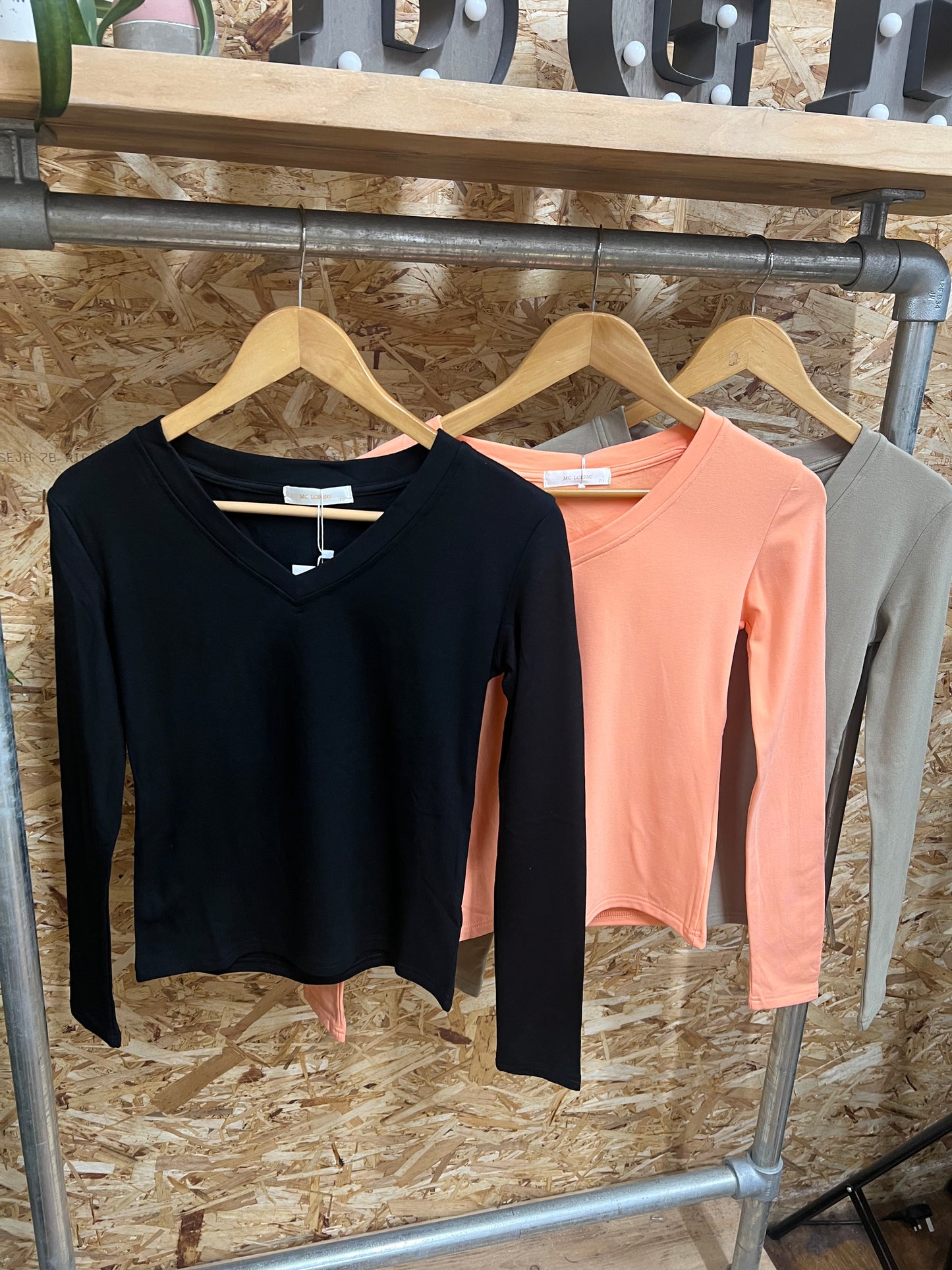 Layering V Neck Top