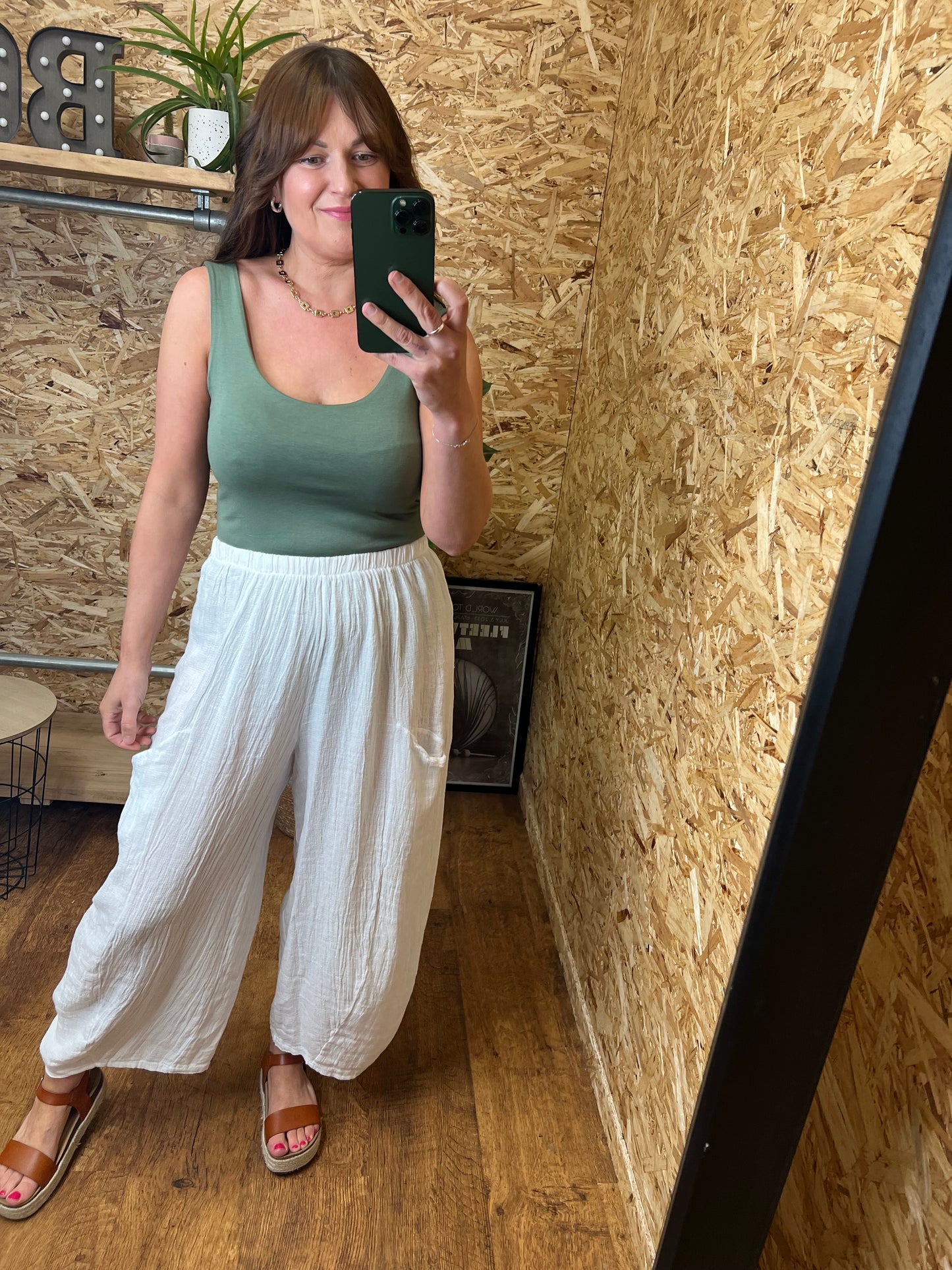 Nola Linen Mix Trousers