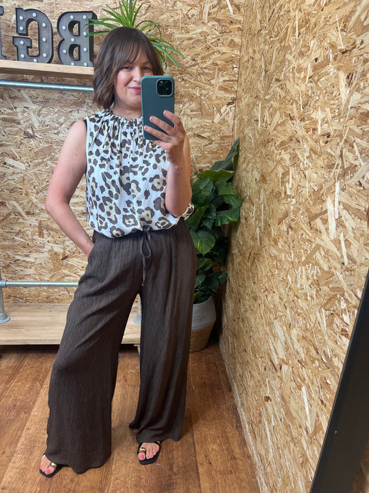 Cora Animal Print Top
