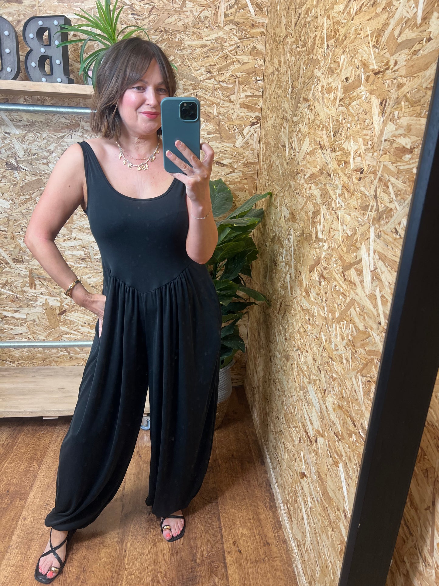 Balloon Leg Jumpsuit