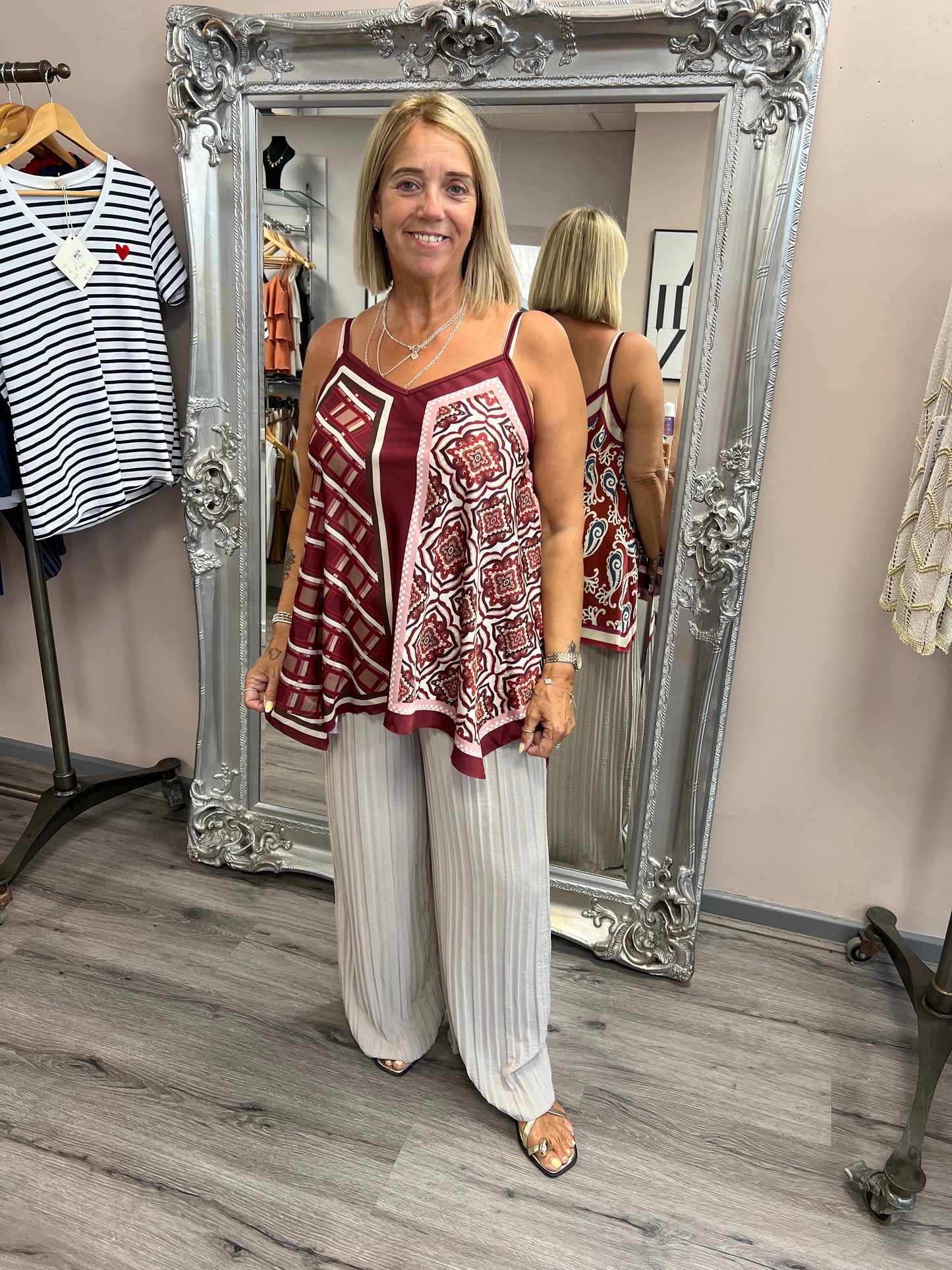 Pleated Trousers