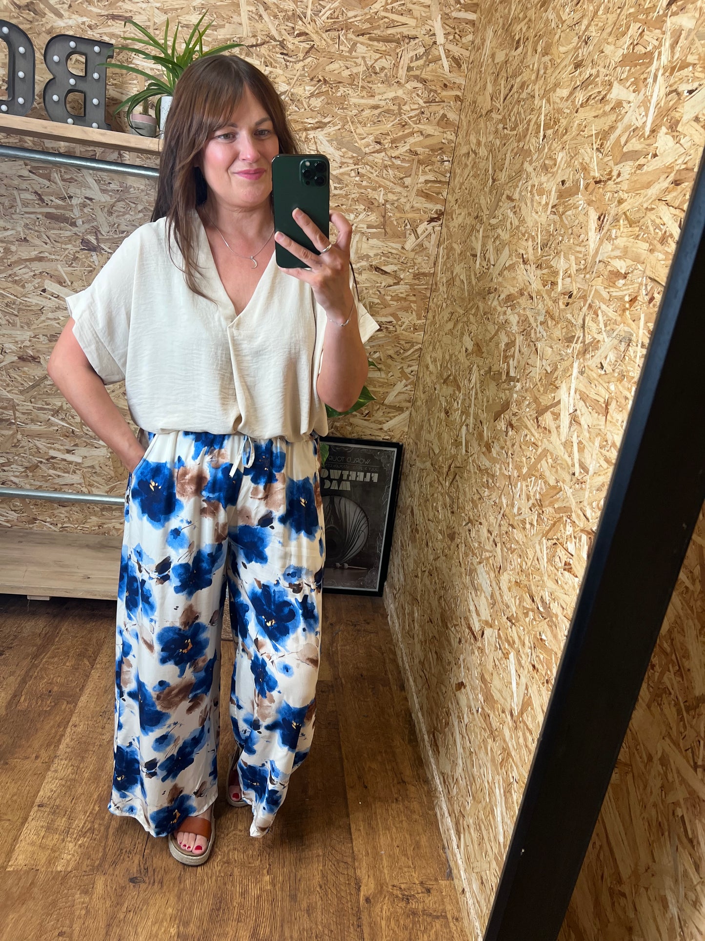 Fleur Wide Leg Trousers