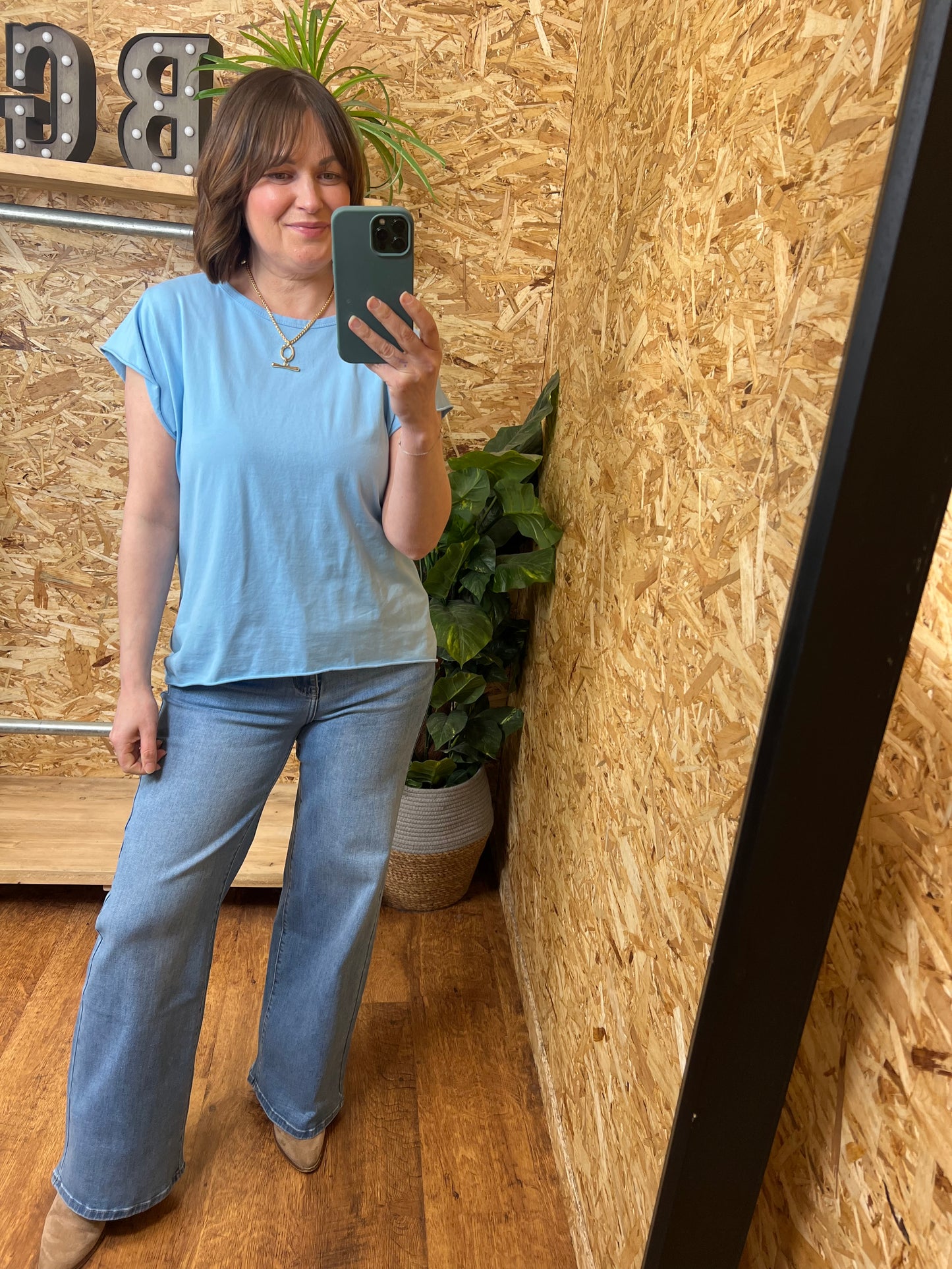 Basic Cap Sleeve Tee