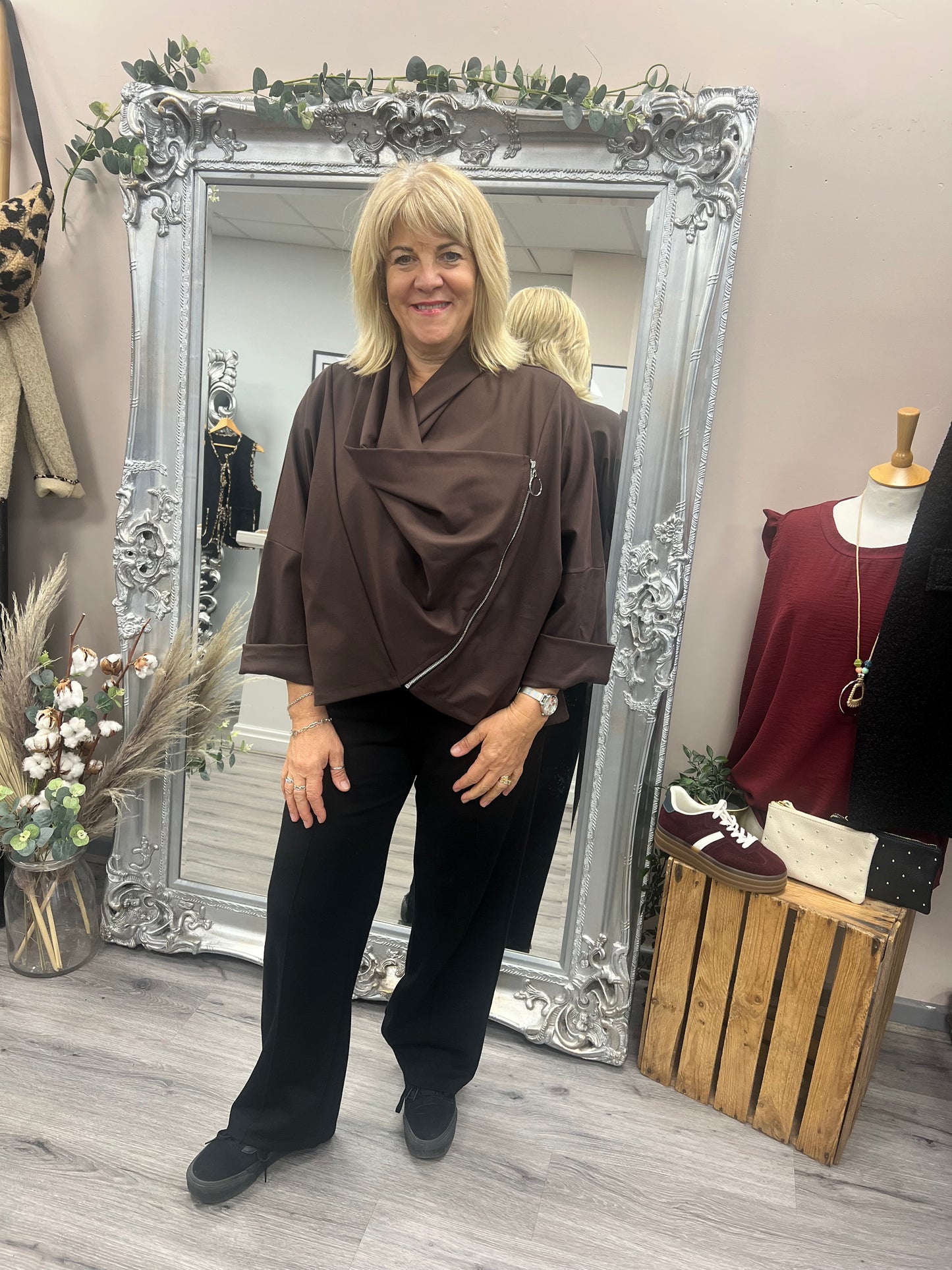 Waterfall Zip Jacket