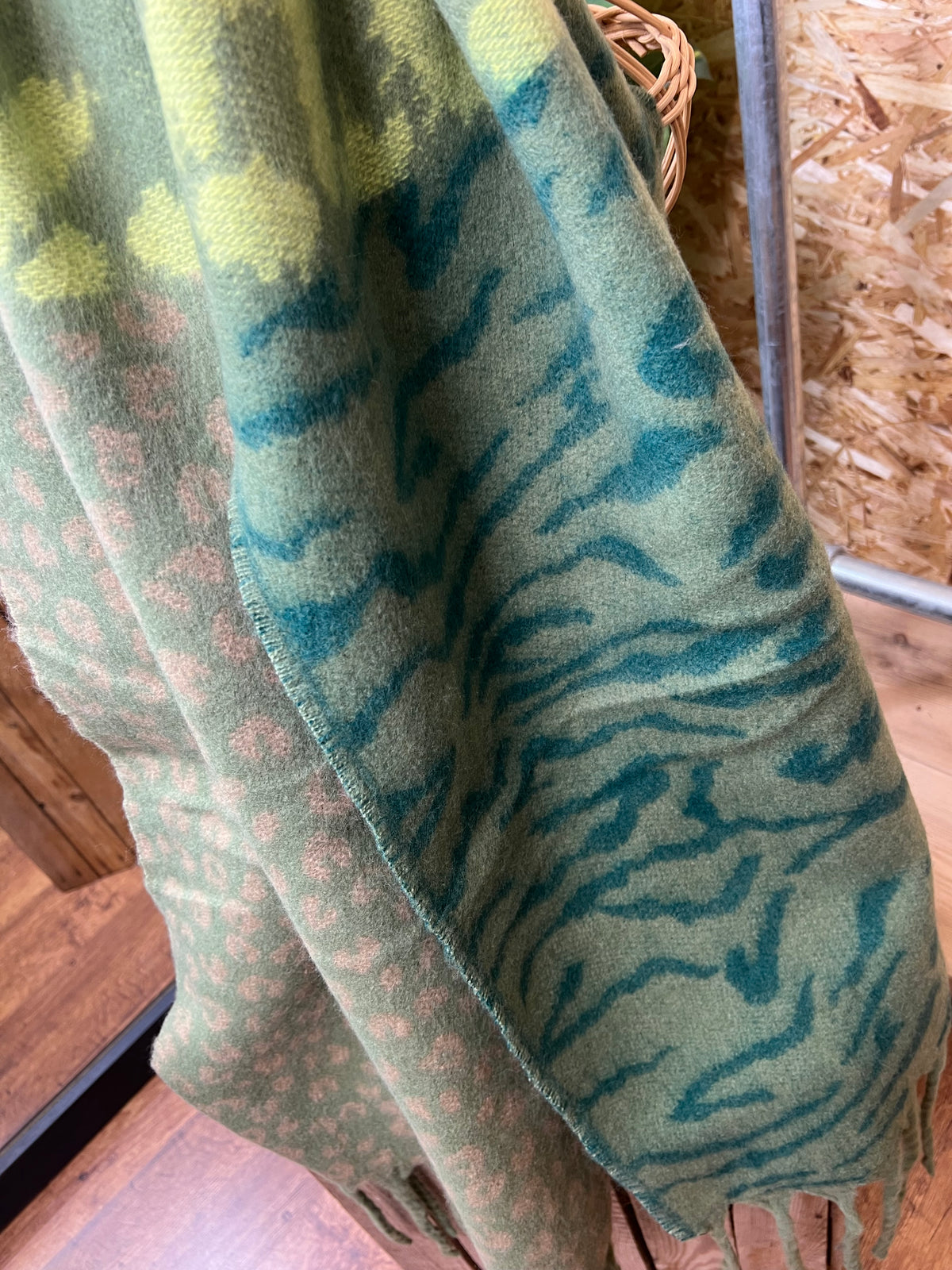 Chunky Animal Print Scarf