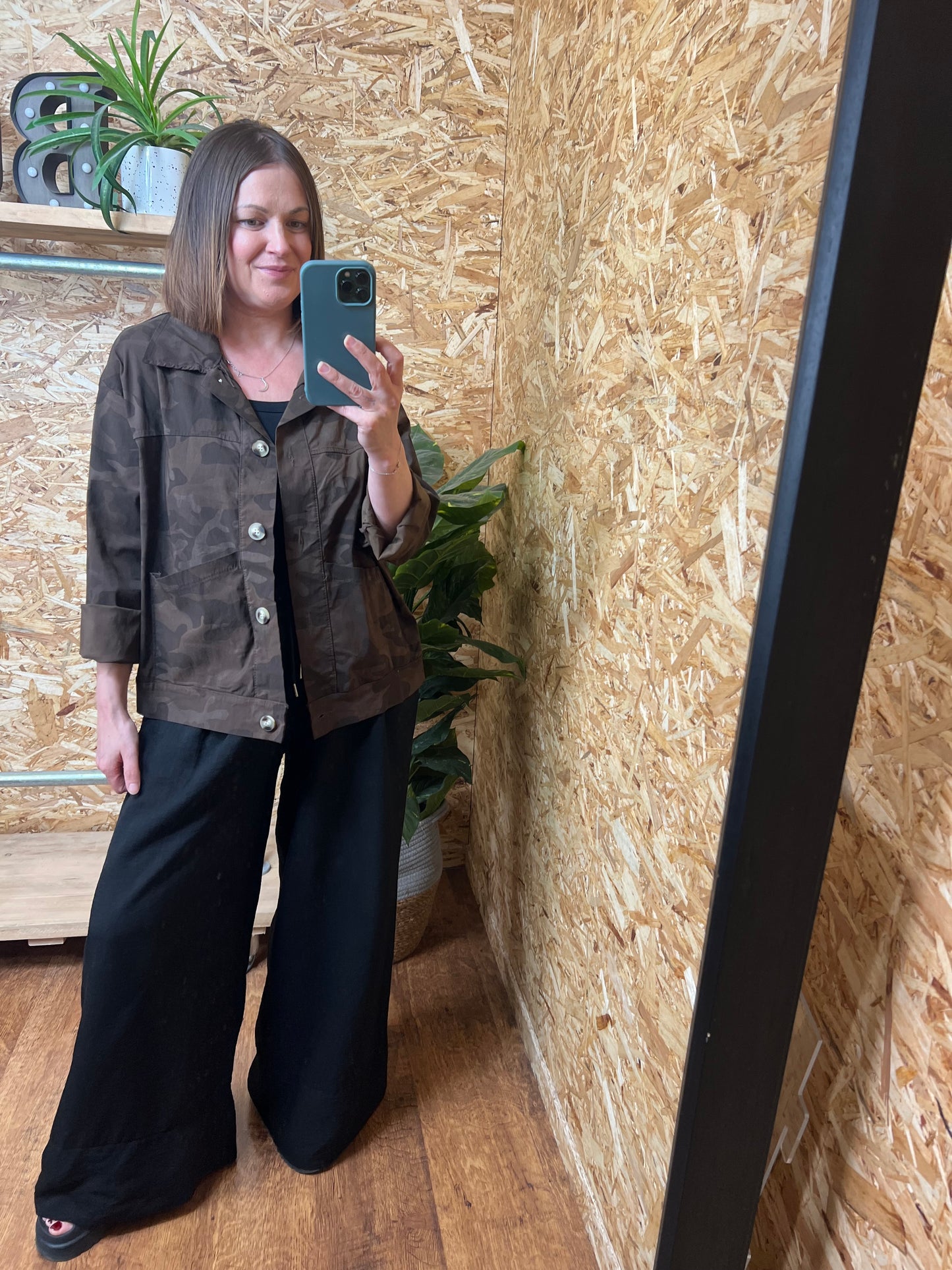 Camo Shacket