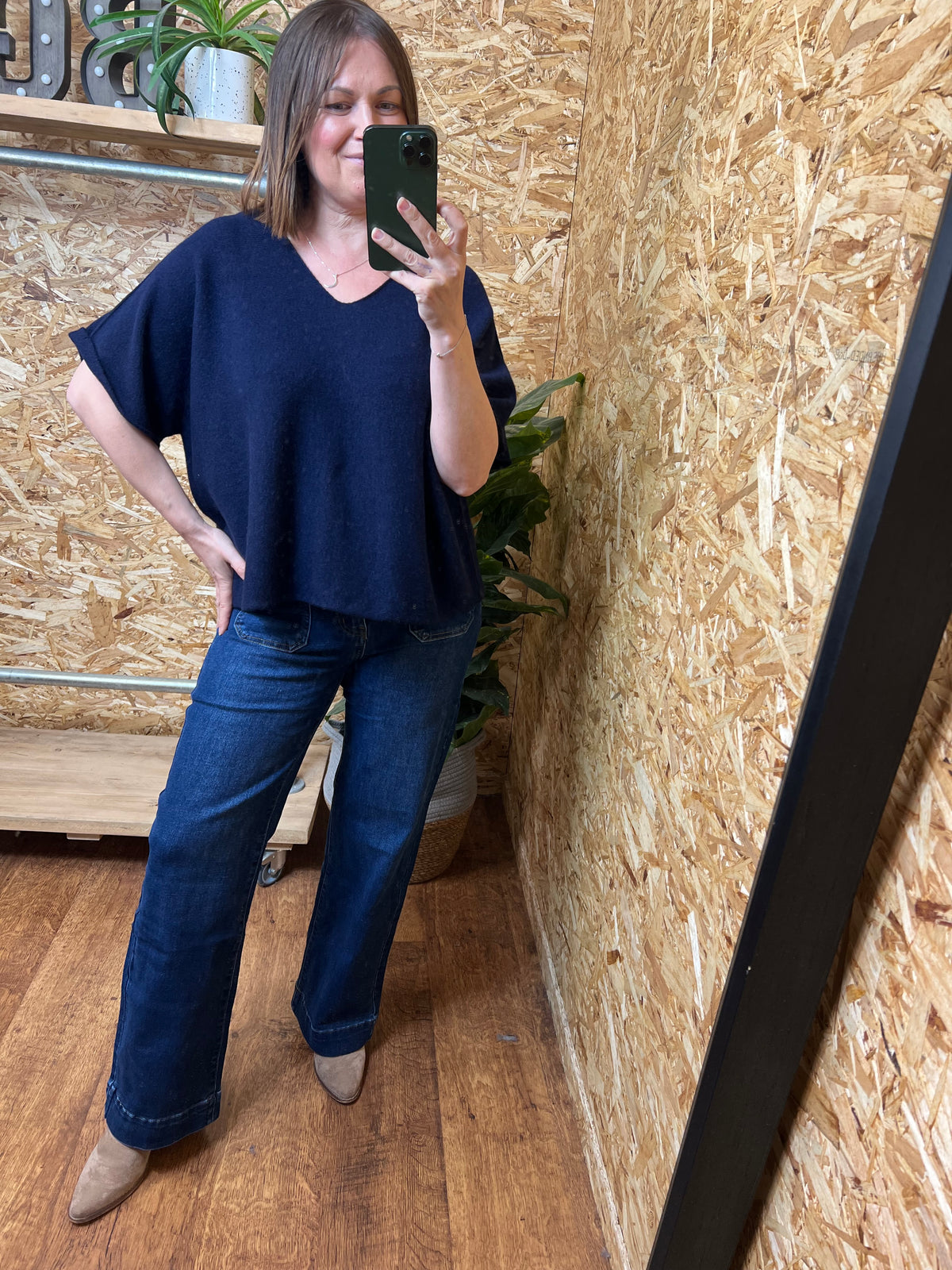 Ella V Neck Knit