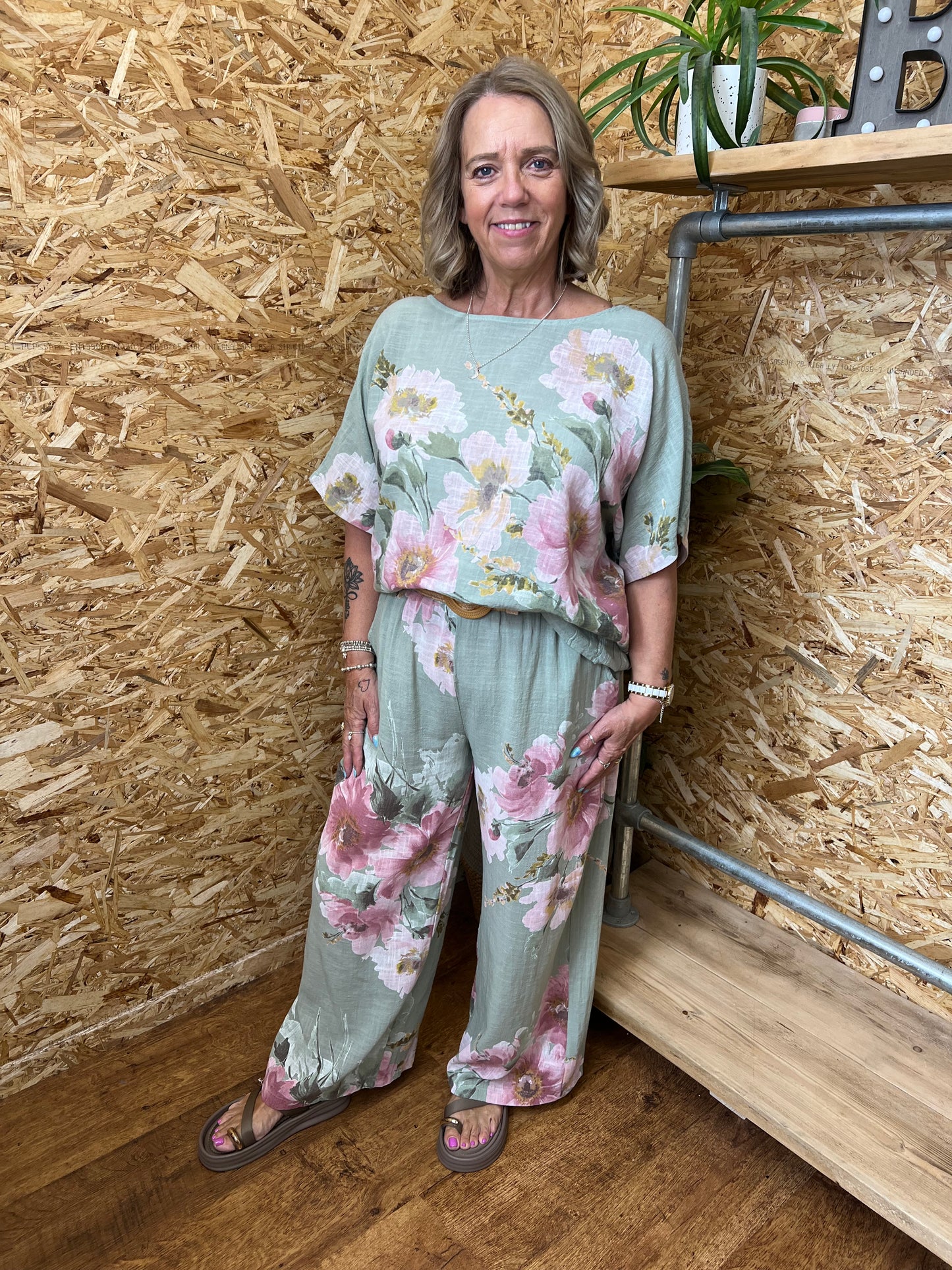 Jasmine Floral Co Ord