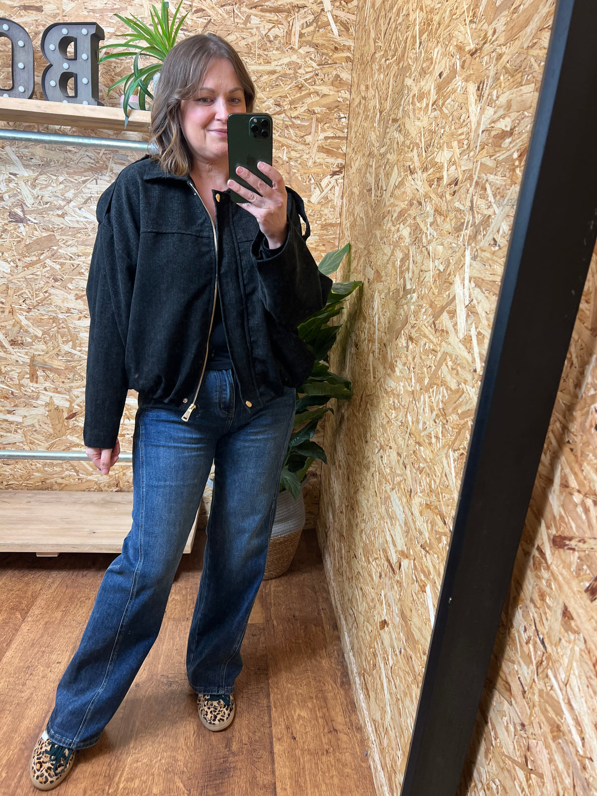 Soft Touch Bomber Jacket