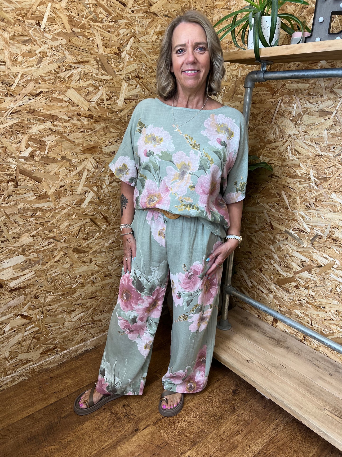 Jasmine Floral Co Ord