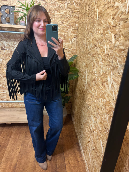 Fringe Short Jacket