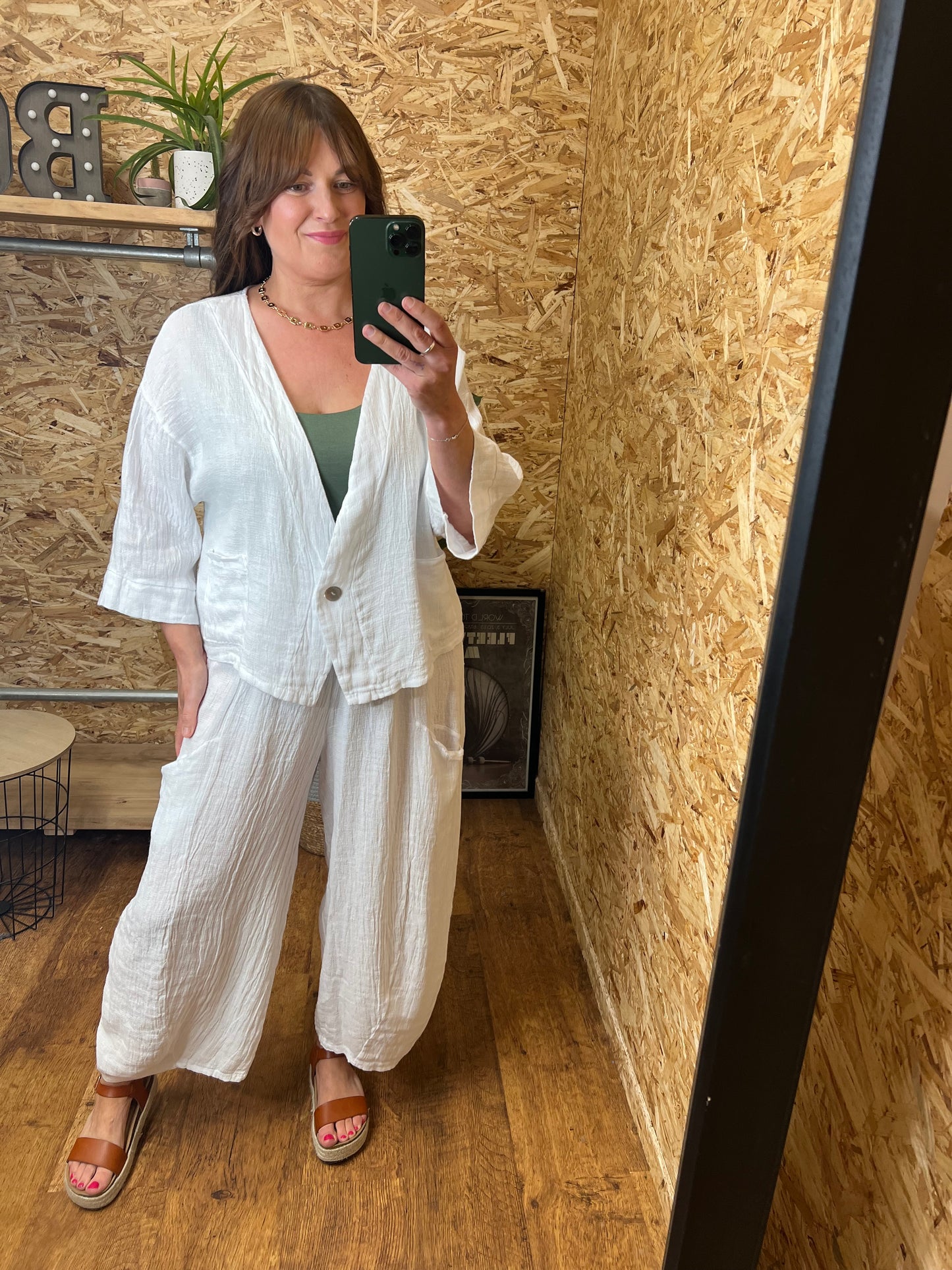 Nola Linen Mix Jacket