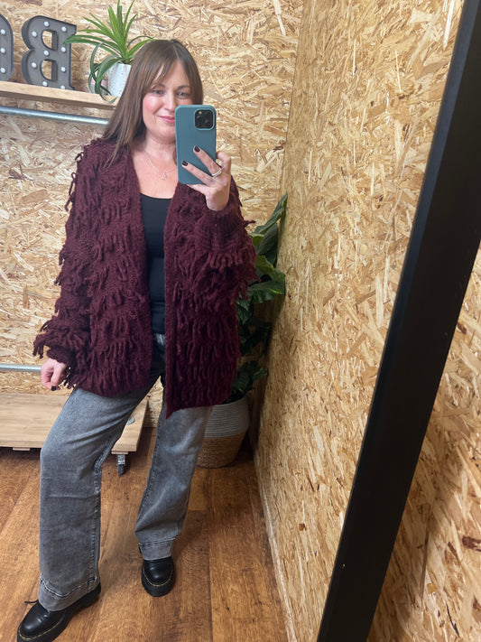 Fringe Cardigan