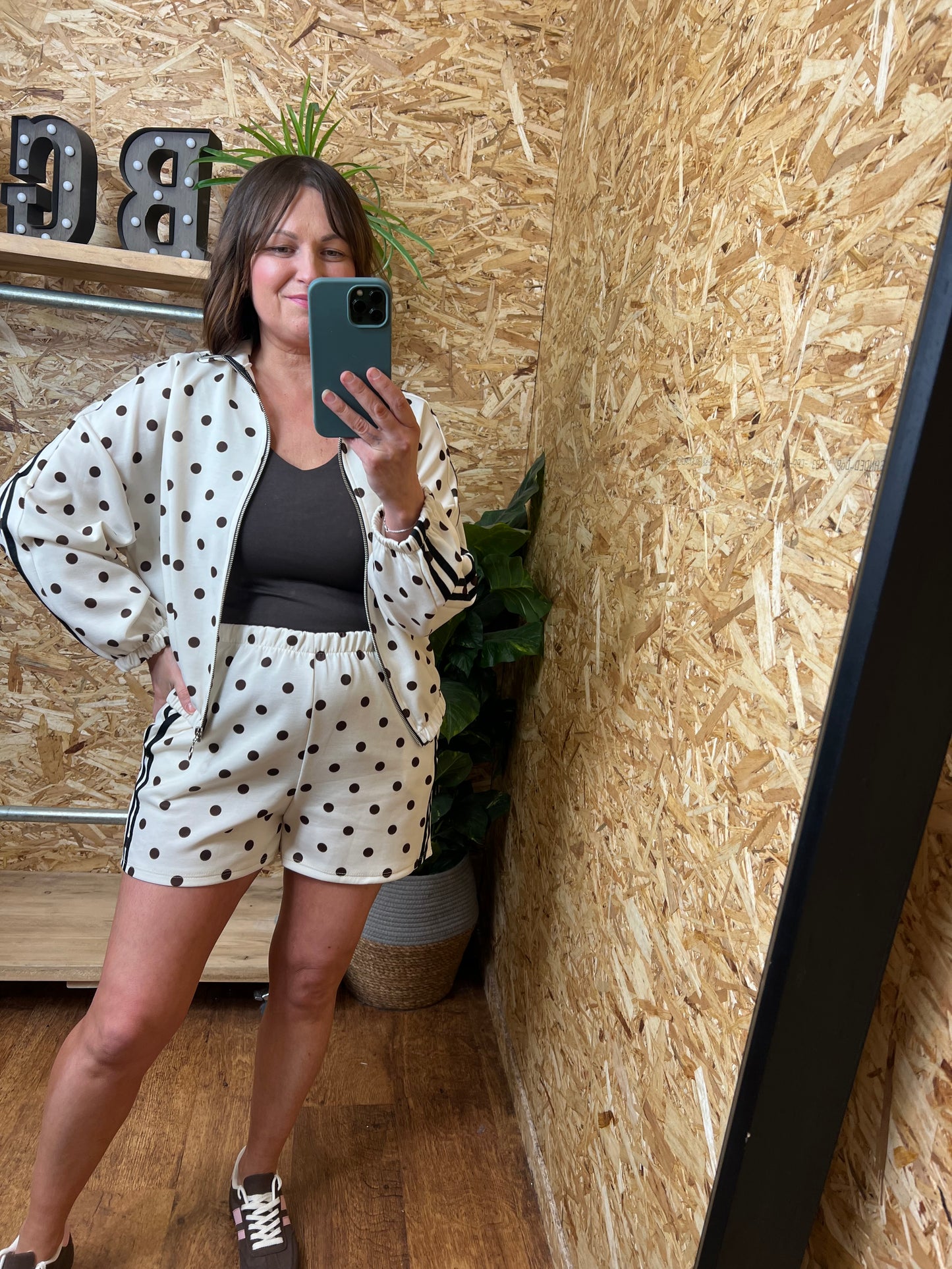 Polka Dot Short Set